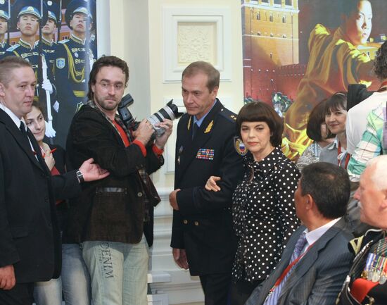 Briefing on Spasskaya Tower military music festival opening