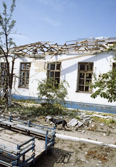 Devastated kindergarden
