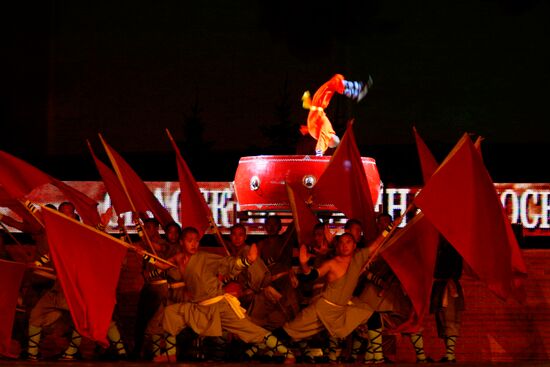 Rehearsal of Military Music Festival Spasskaya Tower