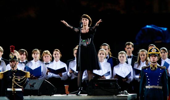 French singer Mireille Mathieu