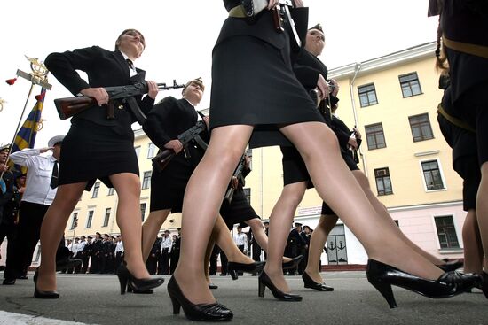 Pacific Navy Institute cadets take oath