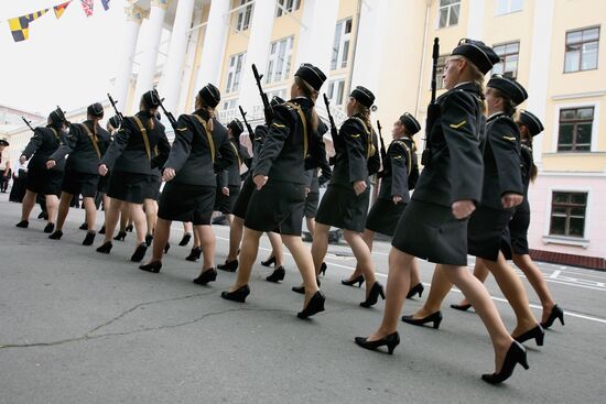 Pacific Navy Institute cadets take oath