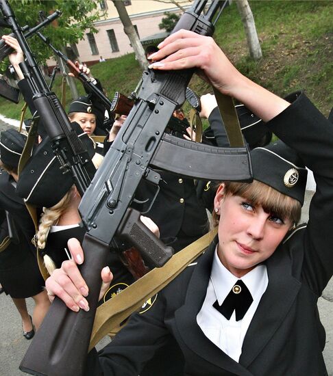 Pacific Navy Institute cadets take oath