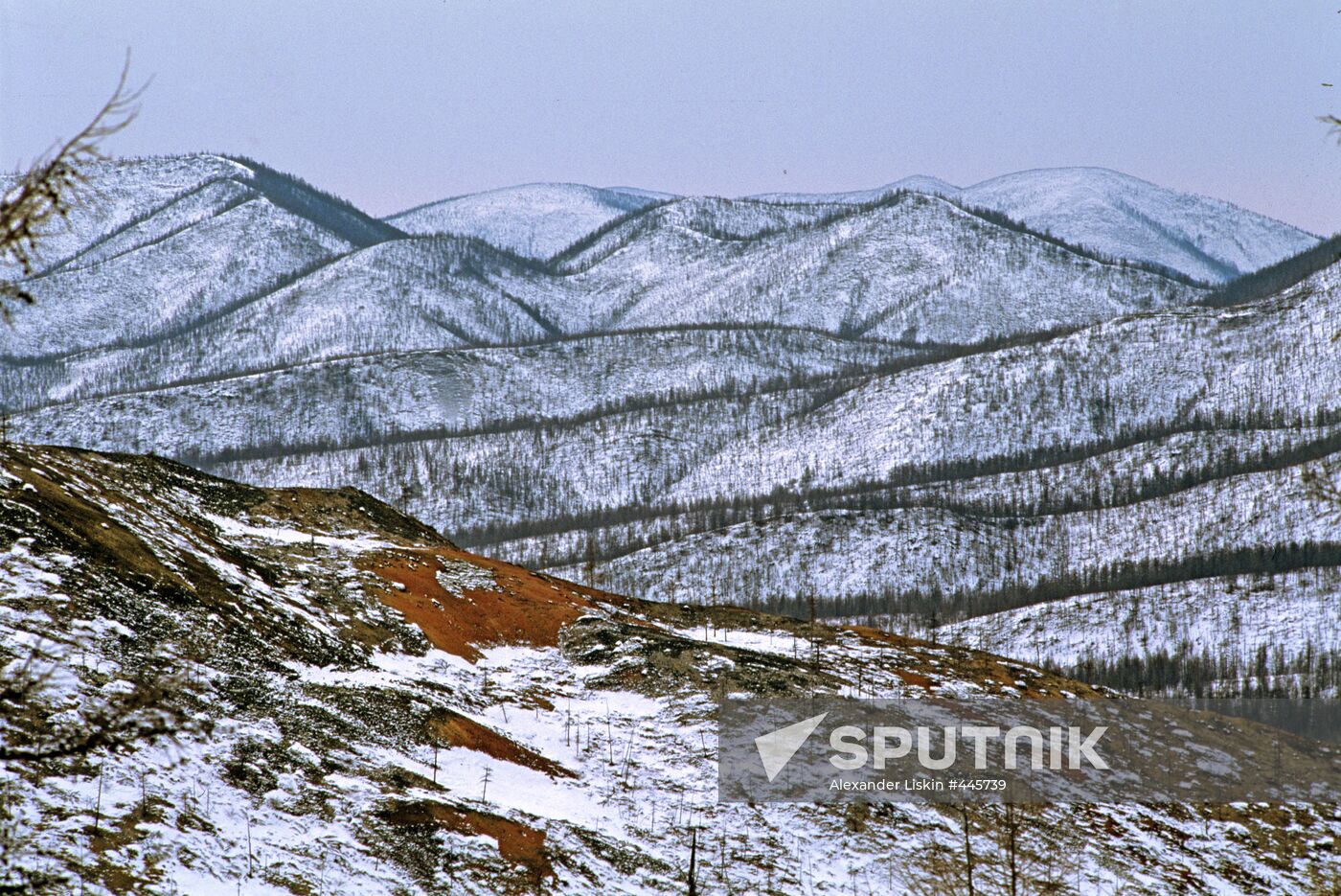 Dzhungdzhursky mountain range