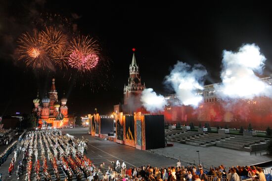 "Spasskaya Tower" Military Music Festival opening
