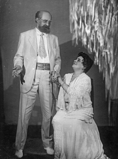 Vasily Kachalov and Olga Knipper-Chekhova