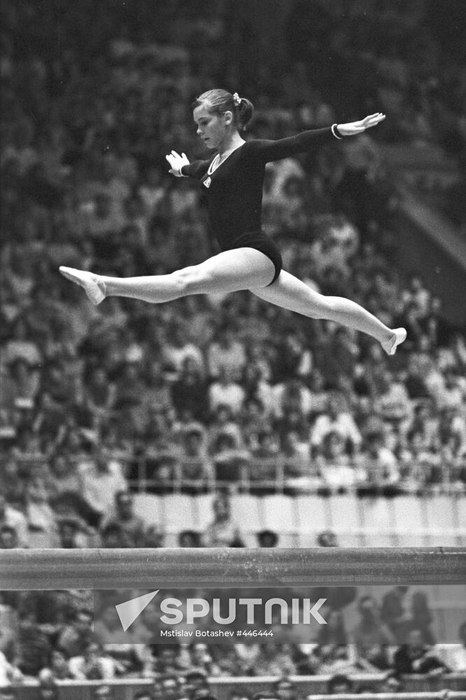 Soviet gymnast Lyubov Burda