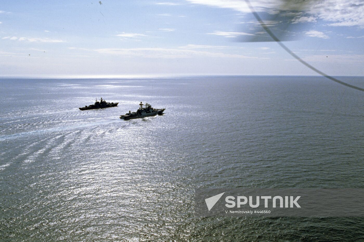 Admiral Vinogradov and Boris Butoma