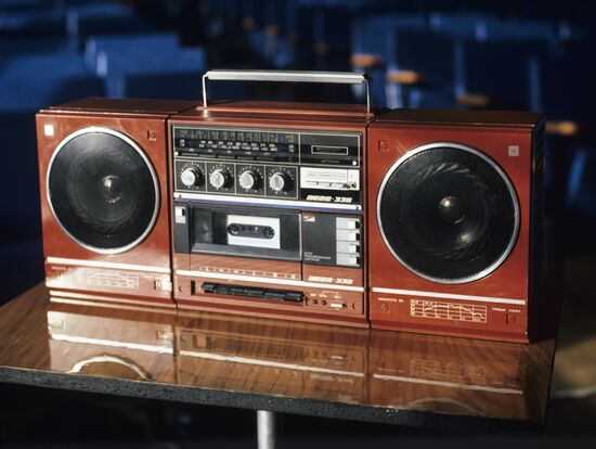 The Vega-335 cassette tape recorder