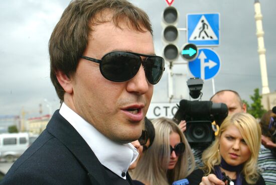 Ruslan Baisarov. News conference