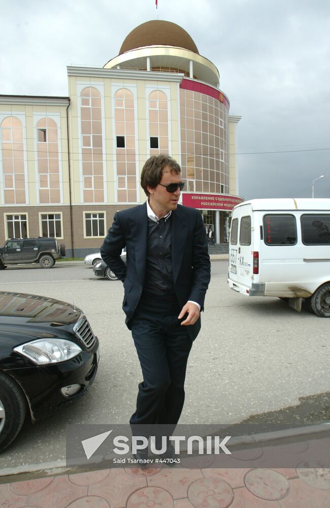 Ruslan Baisarov. News conference