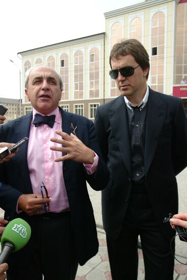 Ruslan Baisarov. News conference