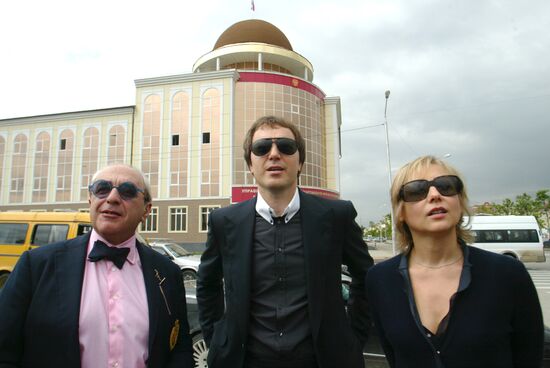 Ruslan Baisarov. News conference