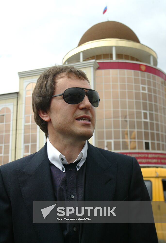 Ruslan Baisarov. News conference