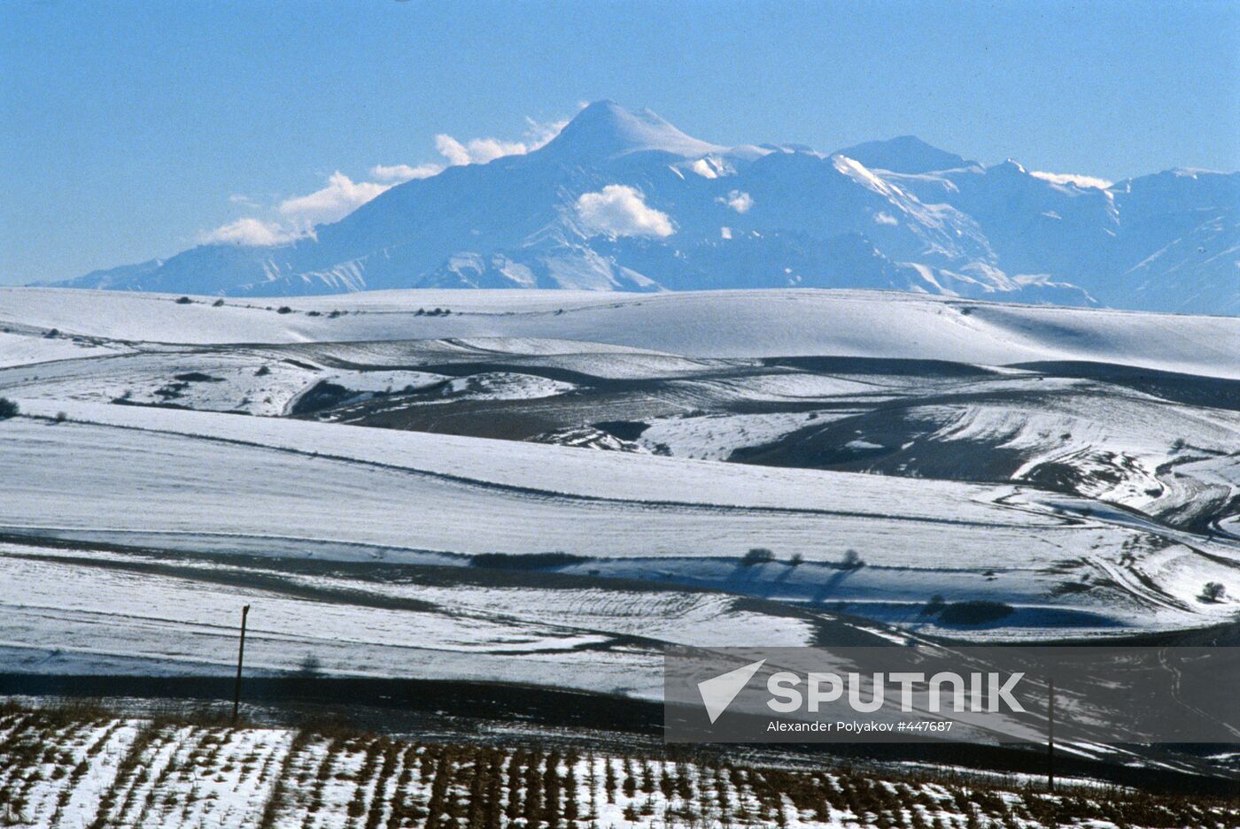 Kazbek Mountain