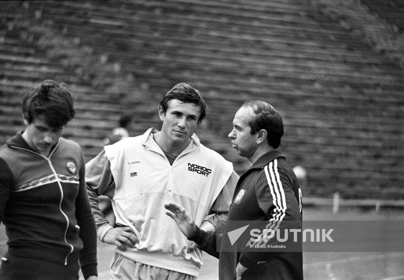 Sergei Bubka, Vasily Bubka and Vitaly Petrov