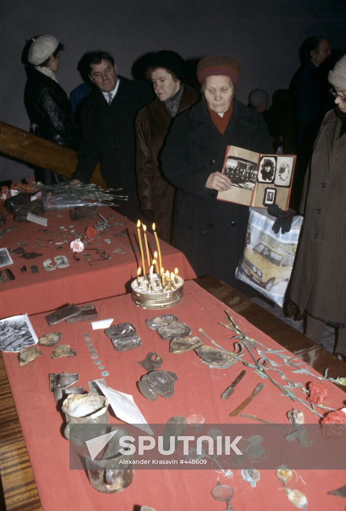 Personal belongings of victims of Stalinist reprisals