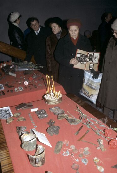 Personal belongings of victims of Stalinist reprisals