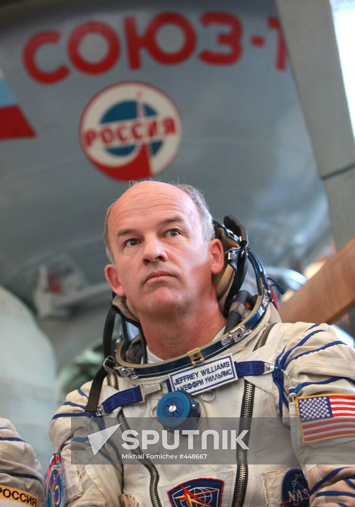 NASA astronaut Jeffrey Williams