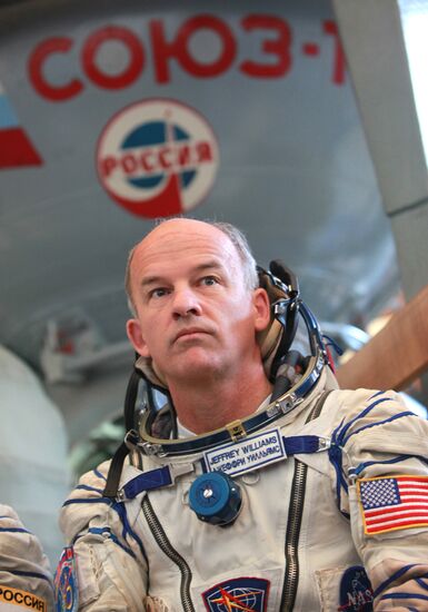 NASA astronaut Jeffrey Williams