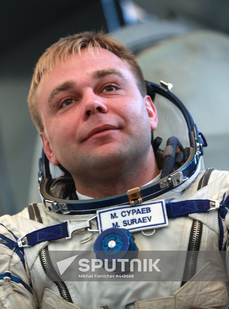 Cosmonaut Maxim Surayev