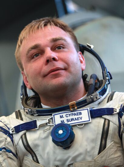 Cosmonaut Maxim Surayev