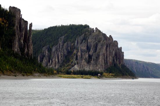 The Lenskie Stolby Nature Park in Yakutia