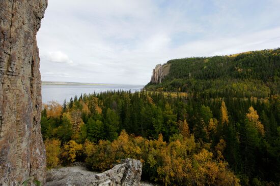 The Lenskie Stolby Nature Park in Yakutia
