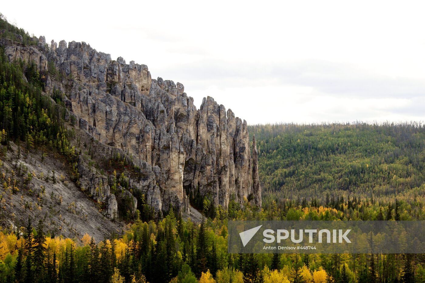 The Lenskie Stolby Nature Park in Yakutia