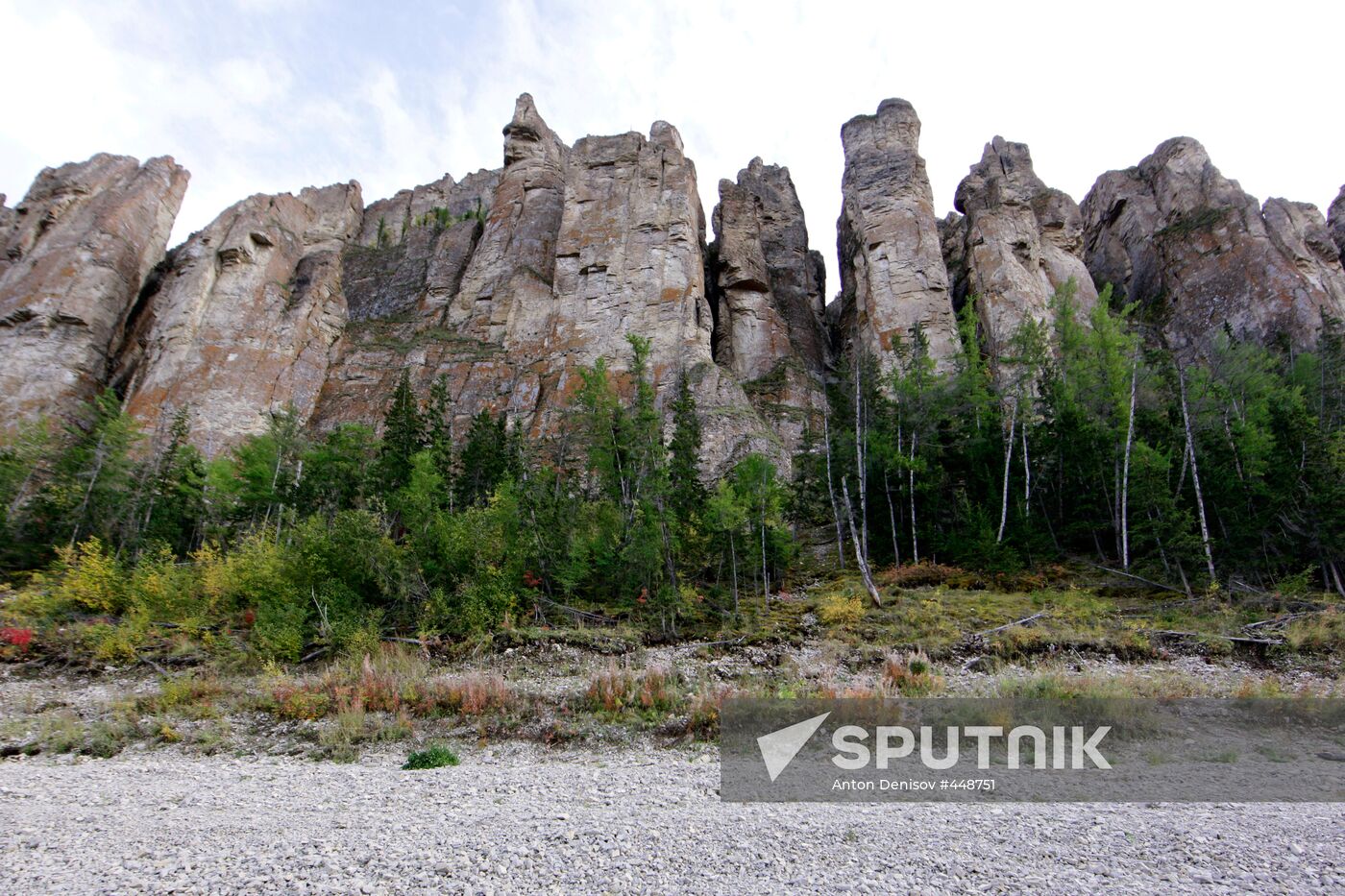 The Lenskie Stolby Nature Park in Yakutia