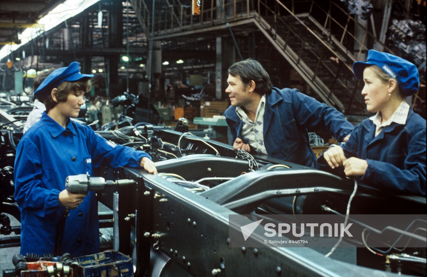 Workers of Kama Automobile Plant