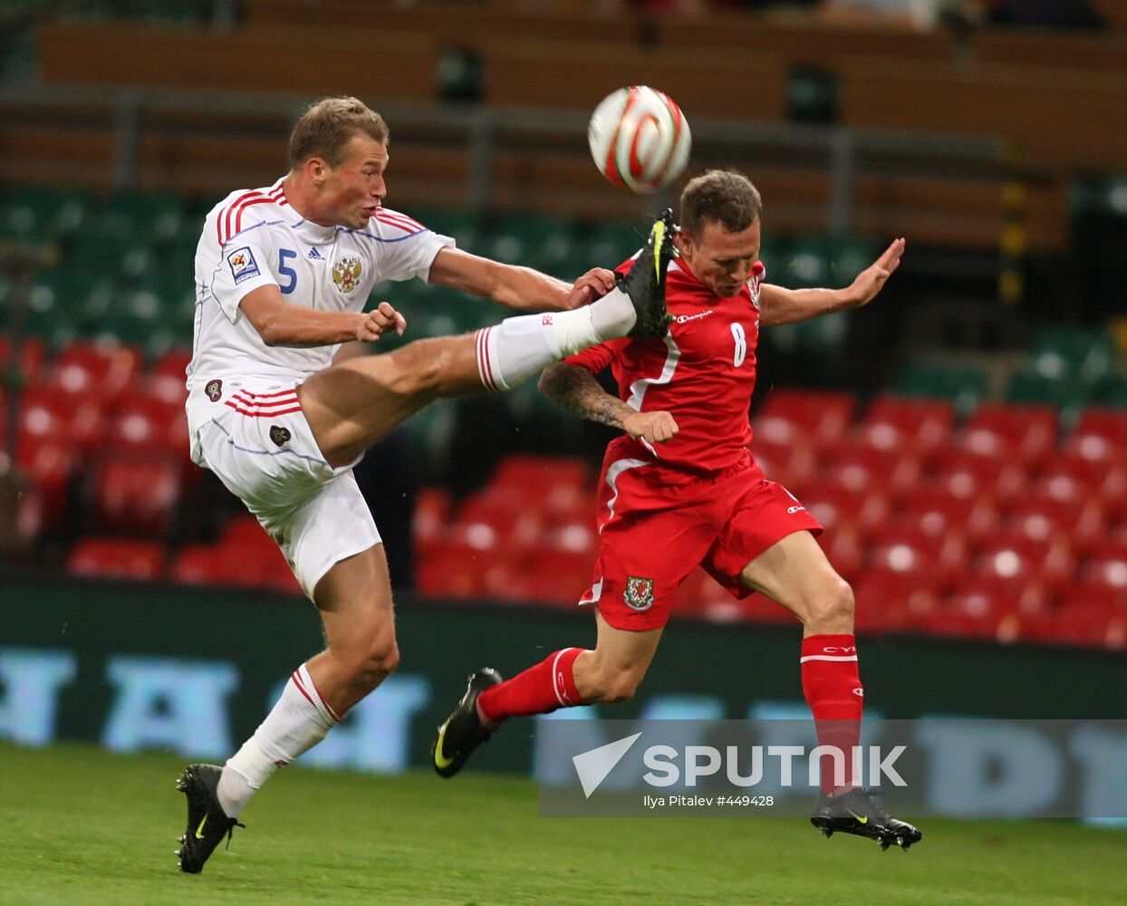 Russia beats Wales 3-1 in 2010 World Cup qualifier