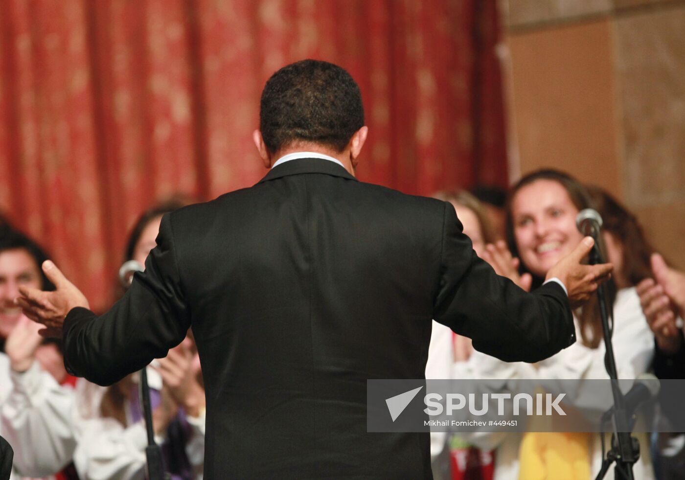 Venezuelan President Hugo Chavez in Moscow