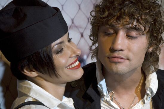 Nadezhda Granovskaya and Dima Bilan