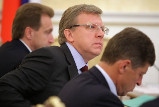 September 10, 2009. Russian Government Presidium meeting