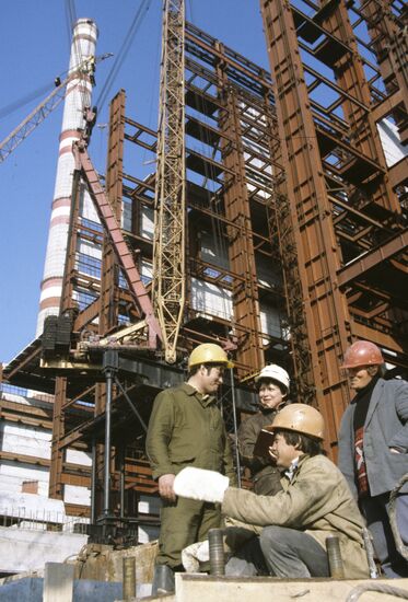 Construction of Perm State District Power Plant