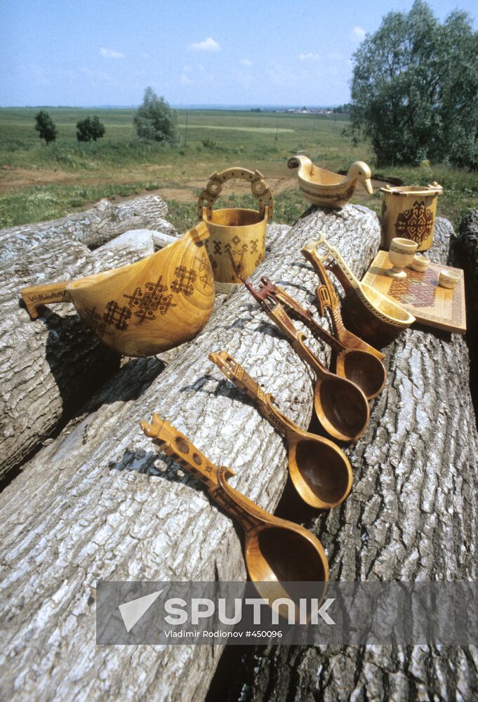 Wooden craftwork