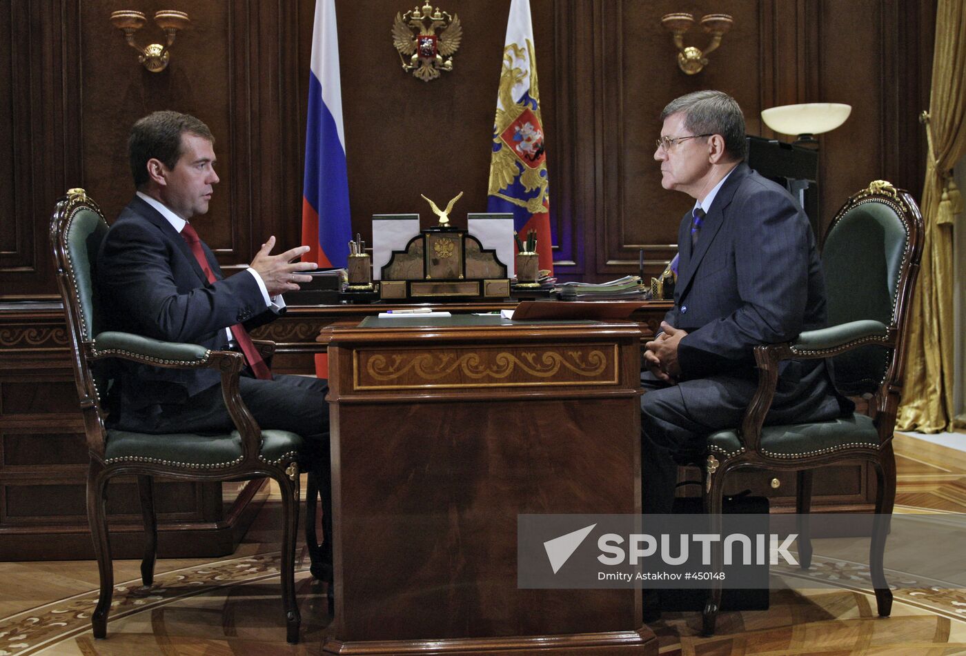 Dmitry Medvedev, Yury Chaika