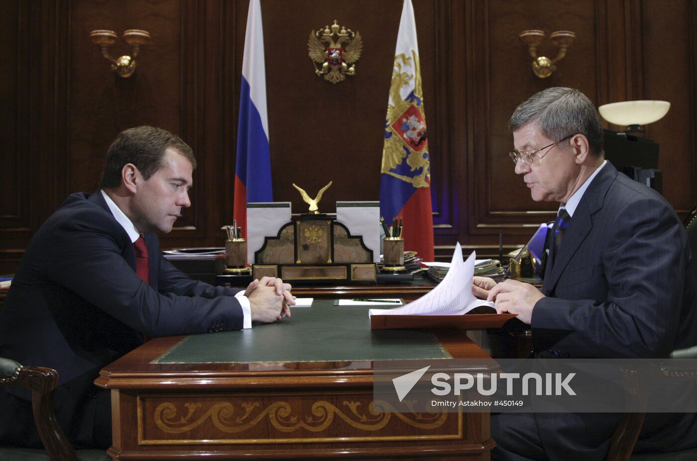 Dmitry Medvedev, Yury Chaika