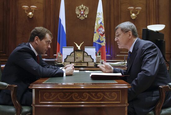 Dmitry Medvedev, Yury Chaika