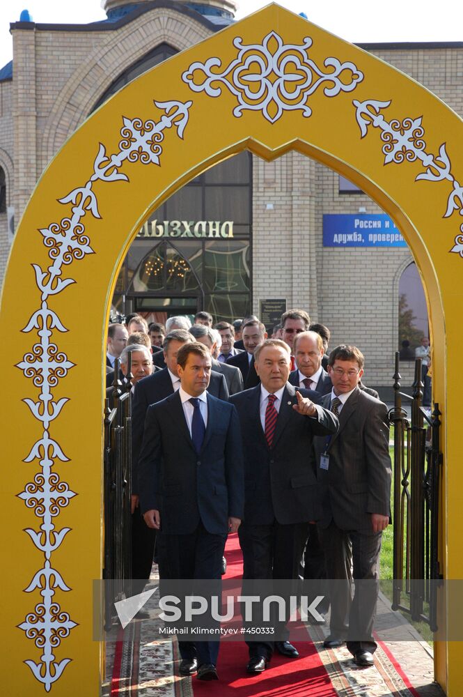 Dmitry Medvedev visits Orenburg