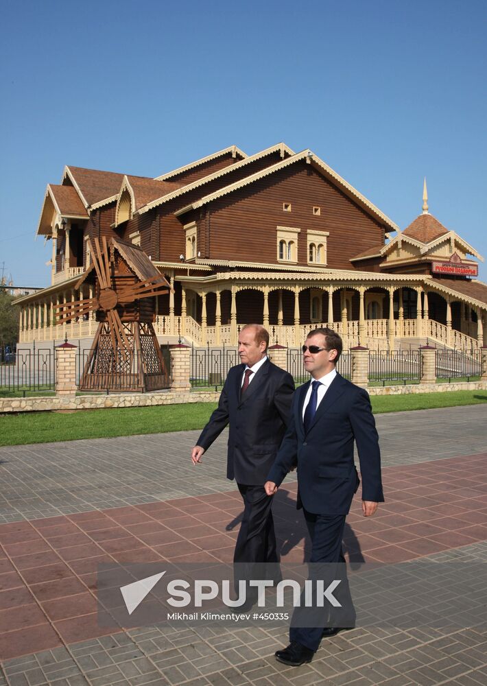 Dmitry Medvedev visits Orenburg