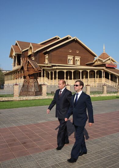 Dmitry Medvedev visits Orenburg