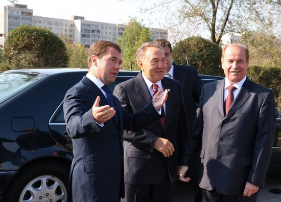 Dmitry Medvedev visits Orenburg