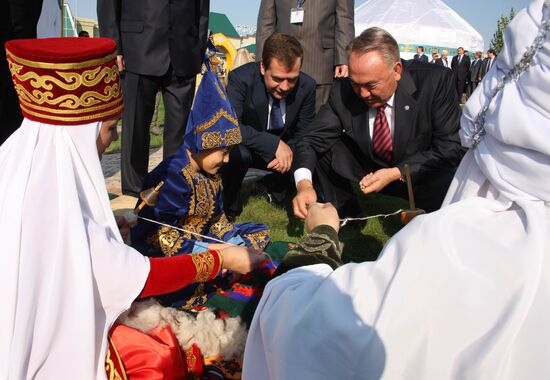 Dmitry Medvedev visits Orenburg