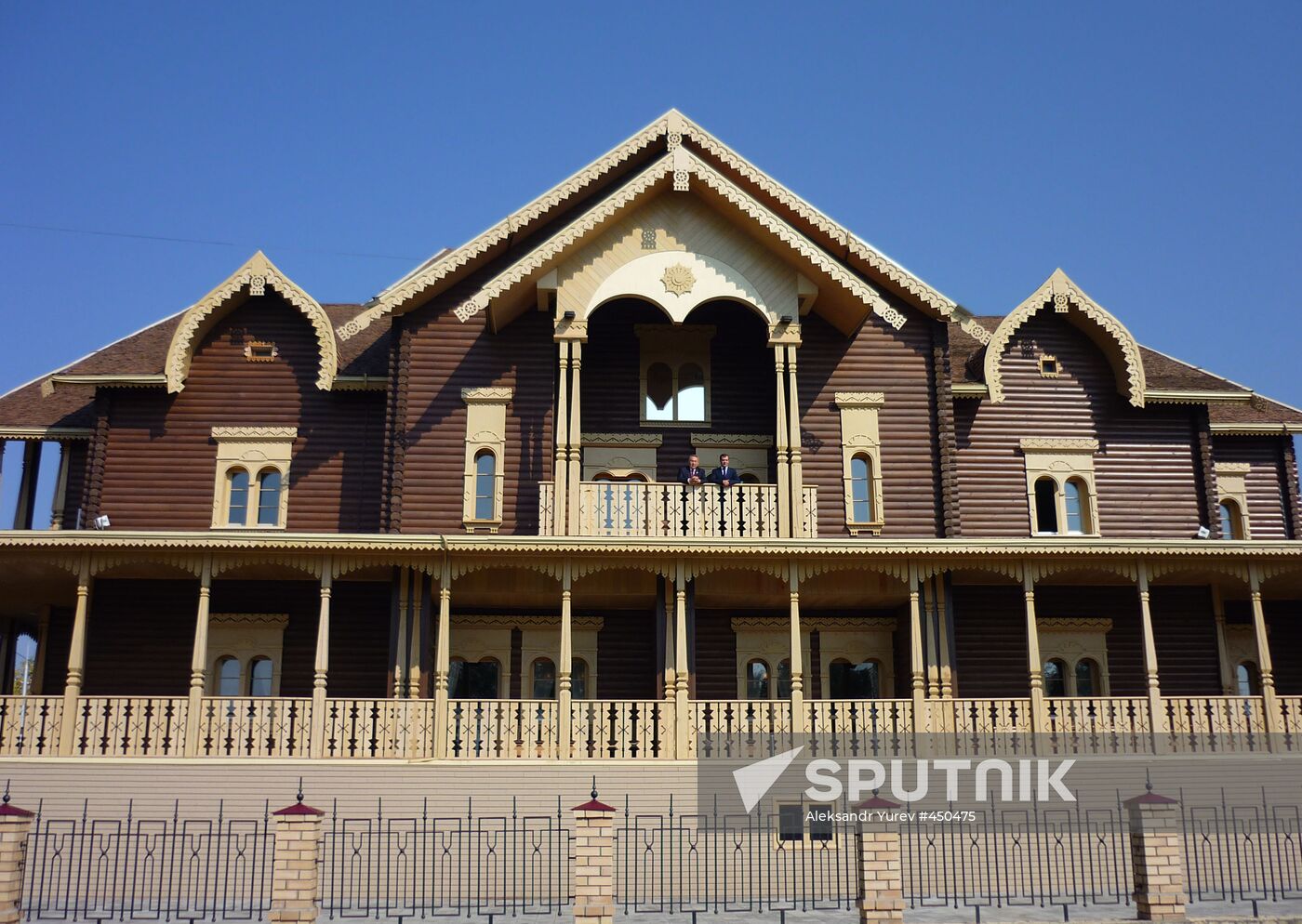 Dmitry Medvedev visiting Orenburg