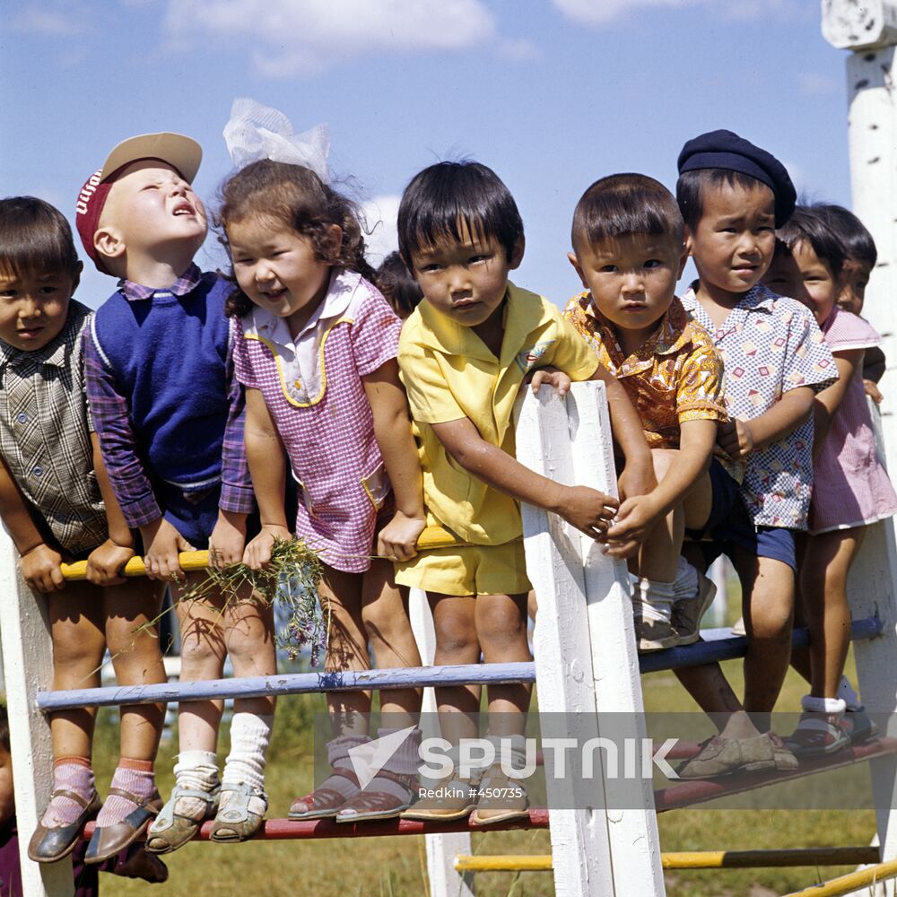 Yakut children