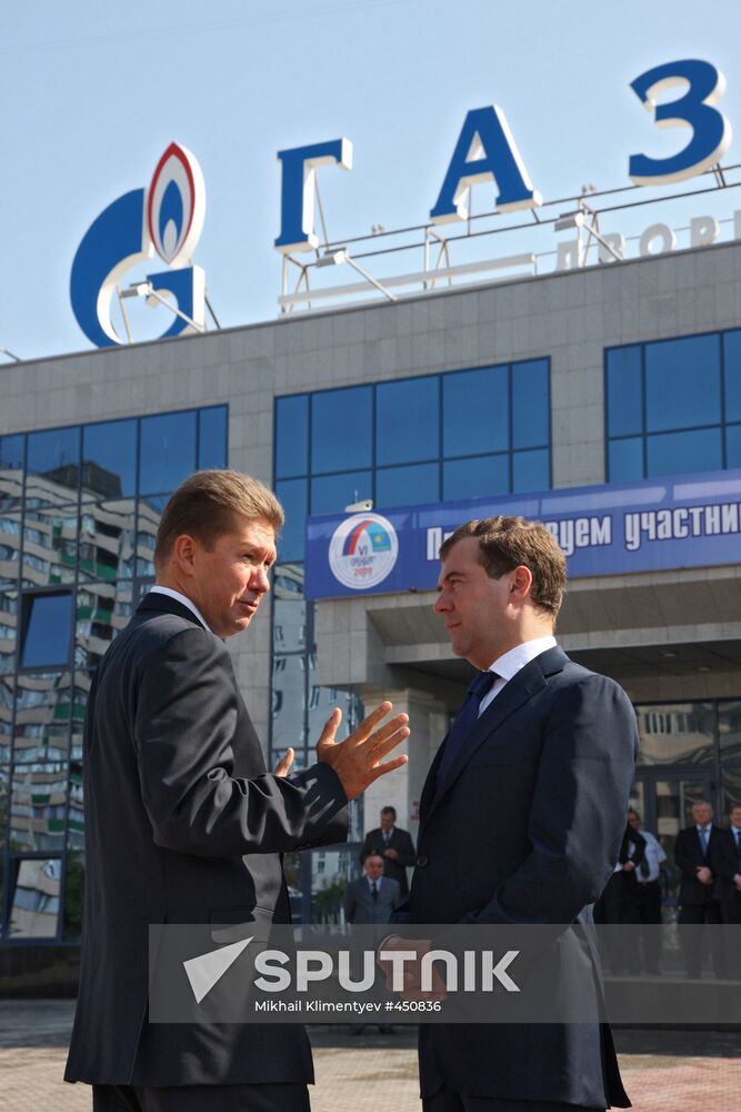 Dmitry Medvedev visits Orenburg