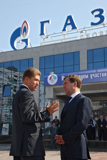 Dmitry Medvedev visits Orenburg