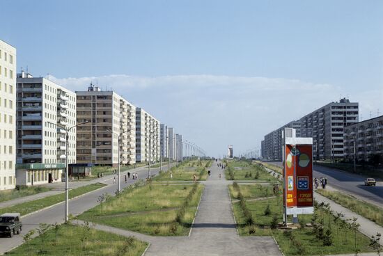 Apartment blocks on Yegersky Bulvar